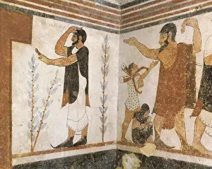 Tarquinia: Tomb of the Augurs. Etruscan art