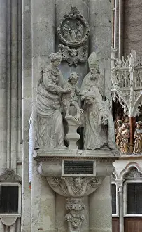 Blasset: Tomb of Claude Pierre, Amiens Cathedral, Picardy, France