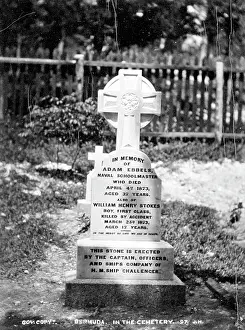 Stokes: Tomb of Ebbels and Stokes, Bermuda 1873