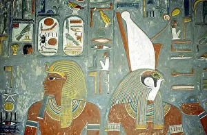 Reigned: Tomb of Horemheb, last king of 18th dynasty, reigned