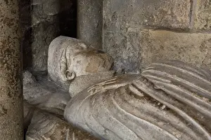 Hugues: Tomb of Hugues d'Amiens, Rouen cathedral, Normandy, France