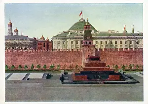 Lenina: The Tomb of Lenin - Red Square, The Kremlin, Moscow