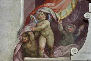 Buonarotti: Tomb of Michelangelo, Santa Croce, Florence, Tuscany, Italy