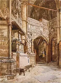 Chantry: Tomb of Queen Philippa, Westminster Abbey