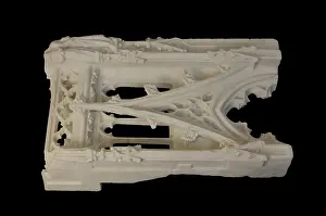 Barrault: Tomb sculpture, Musee des Beaux Arts, Angers, Maine-et-Loire