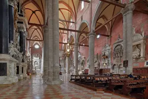 Valier: Tombs, Basilica of San Giovanni e Paolo, Venice, Italy