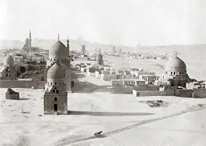 Tombs: Tombs of the Caliphs, Cairo, circa 1880s