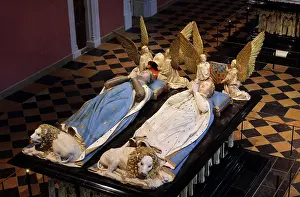 Champmol: Tombs of John the Fearless and Margaret of Bavaria