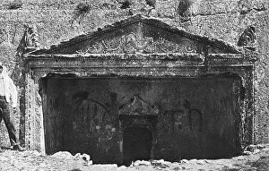 Forecourt: Tombs of the Judges, Sanhedria, Jerusalem