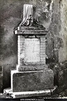 Sepulchral: Tombstone in Eisenstadt