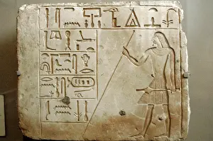 Writen: Tombstone of Neferseshempepy. Egypt