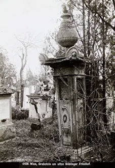 Sepulchral: Tombstone at the Old Dobling cemetery