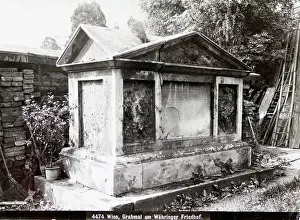Tombstones: Tombstones at Wahring cemetery