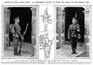 Guardsman: Tommy Guardsman in full war-paint 1914