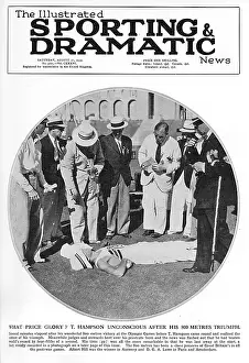 Medallist: Tommy Hampson collapsed after 800m win, 1932 Olympics
