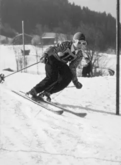 Sailer: Toni Sailer at the age of ten