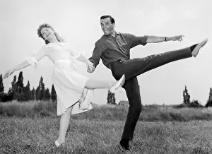 Sailer: Toni Sailer with Ina Bauer