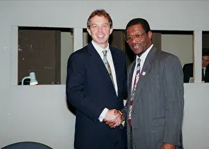 Chogm: Tony Blair & Edison James