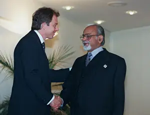 Inder: Tony Blair Greets Inder Kumar