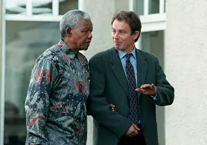 Chogm: Tony Blair & Nelson Mandela