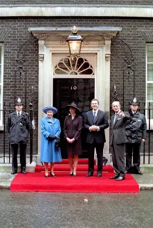 Cherie: Tony Blair & Queen Elizabeth II, Downing Street, London