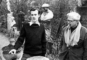 Syon: Tony Richardson with George Devine, 1960