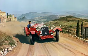 Bodied: Tooling around Tuscany 1931 Alpha-Romeo