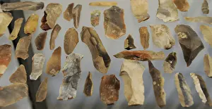 Points: Tools of Bromme Culture. 11000 BC