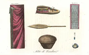 Clam: Tools of the Canadian natives, 19th century
