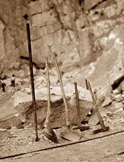 Tregargus: Tools China clay quarry, Tregargus Valley, Cornwall