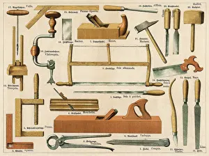 Saws: Tools used in carpentry and joinery