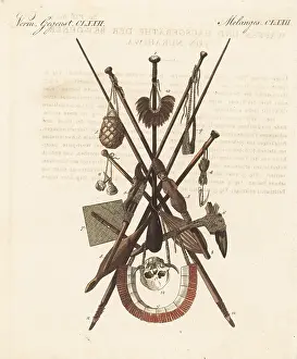 Scalp: Tools and weapons of Nuku HIva, French Polynesia