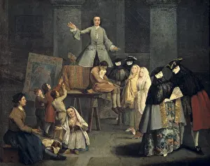 Longhi: The Tooth Extractor. mid. 18th c. Oil on canvas