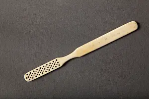 Blary: Toothbrush, castle of Chateau-Thierry, Picardy, France