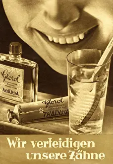 Flushing: Toothpaste advert