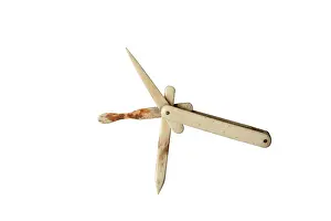 Toothpick: Toothpick set, castle of Chateau-Thierry, Picardy, France