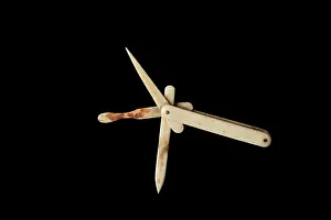 Toothpick: Toothpick set, castle of Chateau-Thierry, Picardy, France