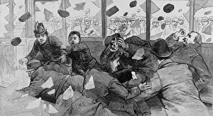 Disorders: TOP: Passengers inside a South Boston Street ?