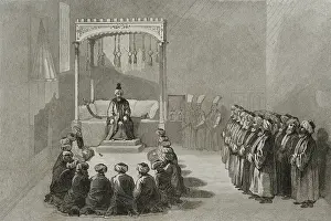 Petitions: Topkapi. Religious ceremony in the Audience Hall (Arz Odacy)