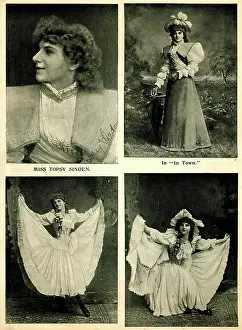 Sinden: Topsy Sinden, four portraits
