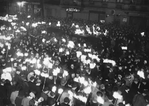 Nomination: Torchlight procession in Berlin, 1933