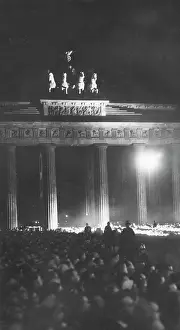 Torchlight: Torchlight procession in Berlin, 1933