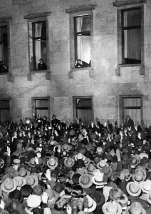 Torchlight: Torchlight procession in Berlin 30.01.1933