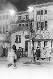 Hanover: Torchlight procession for Paul von Hindenburg