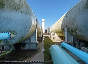Filtration: Tordera Desalination Plant, Blanes, Catalonia, Spain