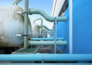 Filtration: Tordera Desalination Plant, Blanes, Catalonia, Spain