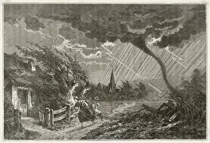 TORNADO, FRANCE C1863
