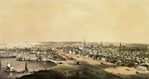 Toronto: Toronto, Canada, West from the Top of the Jail 1854
