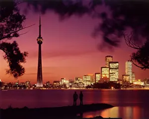 Toronto, Ontario, Canada - The CN Tower and Skyline