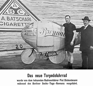 Sponsor: Torpedo bicycle, 1914